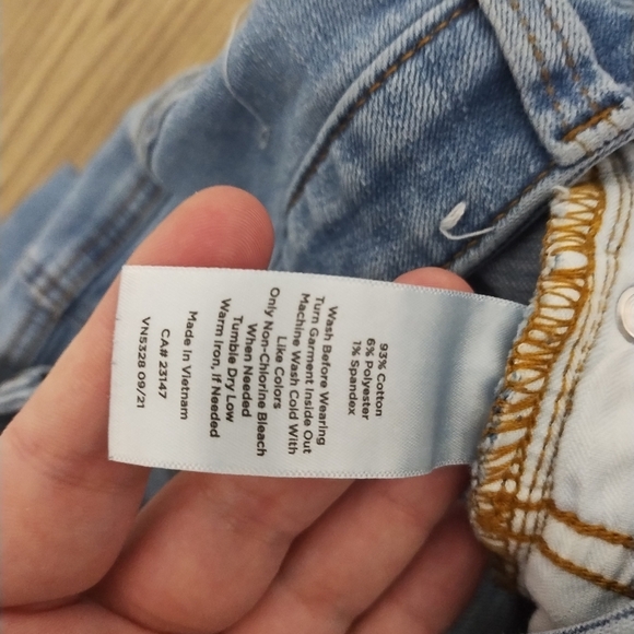 Talbots Straight Leg High Waist Light Wash Casual Preppy Jeans 8 - Picture 7 of 7